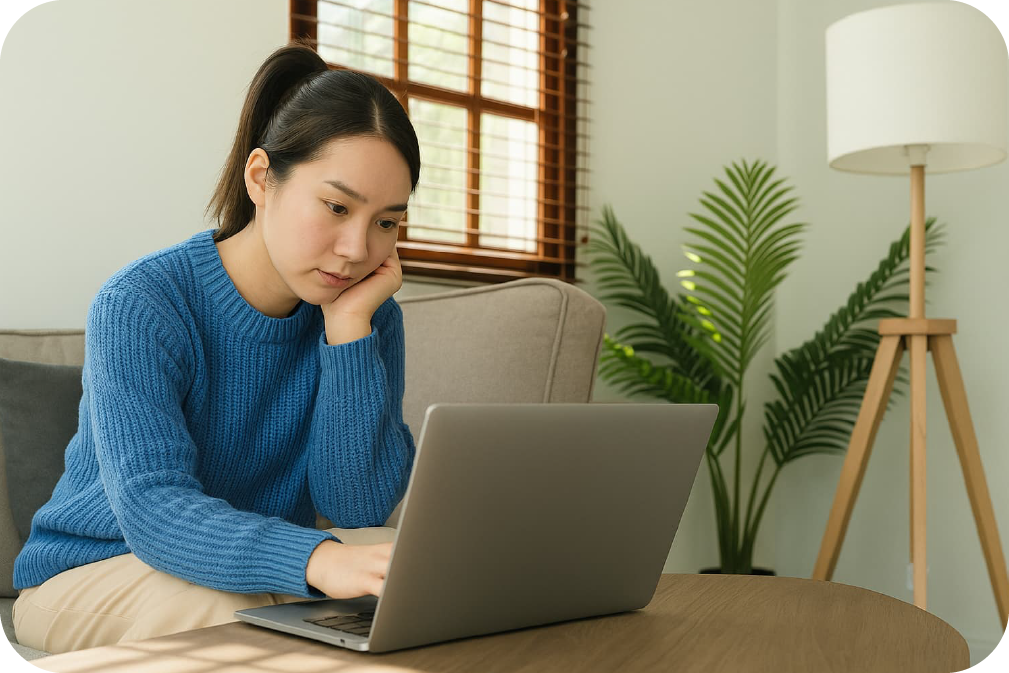 Email icon for complaints support at JJ Home Credit